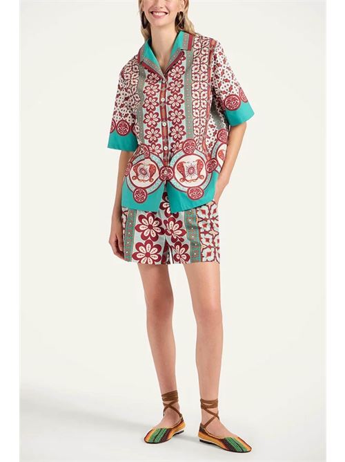 Pull-up Shorts LA DOUBLEJ. | TRO0060COT015PAG01OR04
